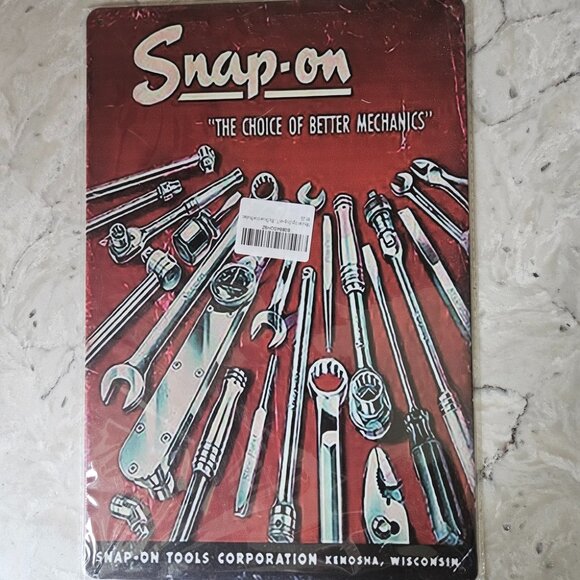 12x8" Snap-On Metal Sign with Pre-Drilled Holes - Picture 3 of 4